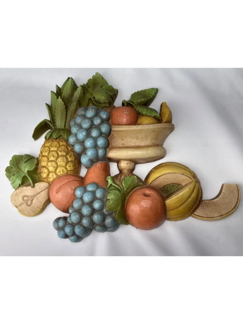 Dart Vintage Fruit Wall Hanging Plastic Retro Decor Kitchen Art USA